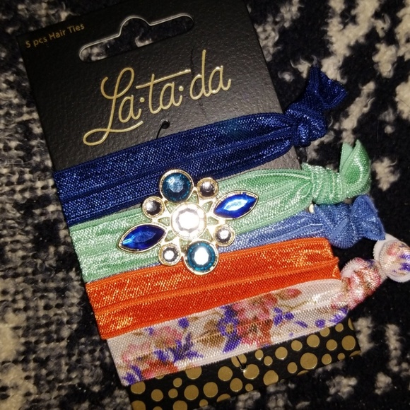 La Ta Da Accessories Latada Ribbon Hair Ties 5pcs Poshmark